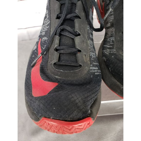 Nike Air Max infuriate 2 Mid Black red Size 10 AA7066-066 Basketball Shoes‎ - Picture 8 of 11